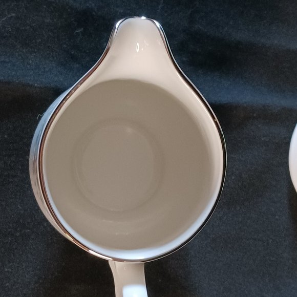 Carlton Creamer and Sugar Bowl - Corsage 481 2 piece set Coffee Tea Breakfast - Picture 5 of 11